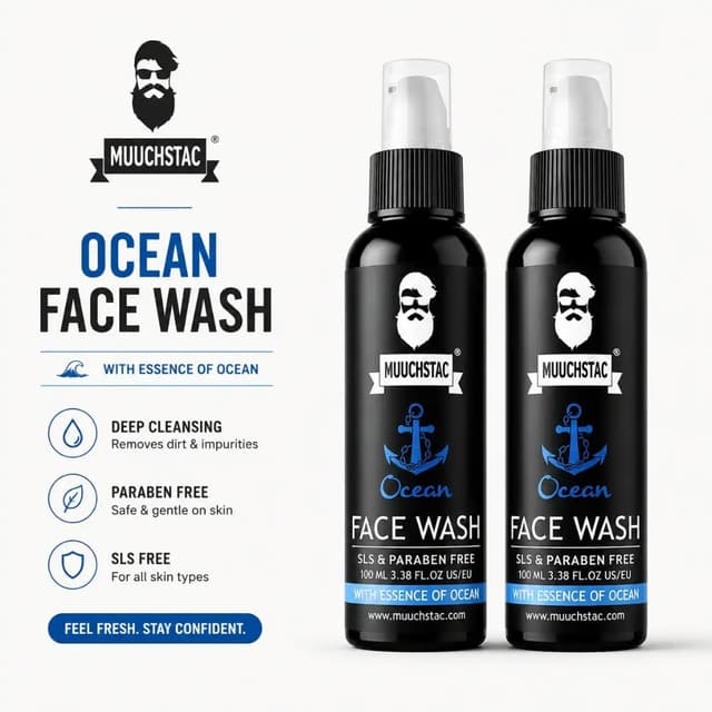 Muuchstac Aloe Vera Face Wash (Set of 2)